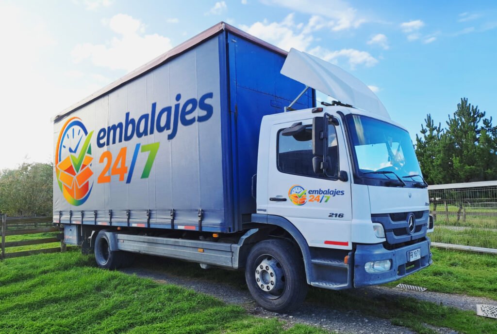Camión Transporte Oficial Embalajes 24:7